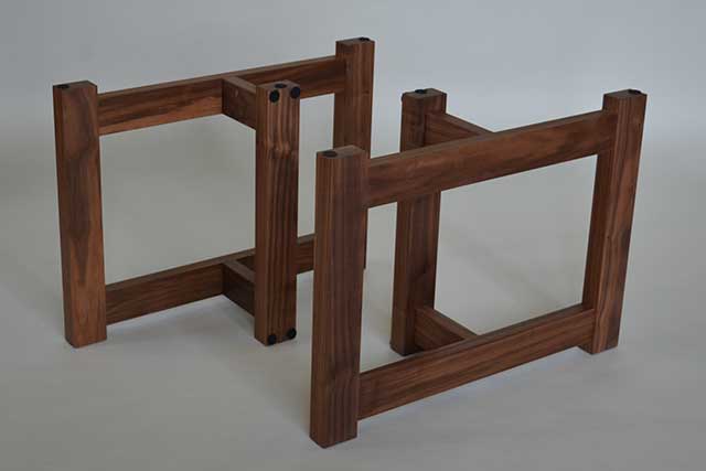 ダイニングテーブル座卓兼用脚